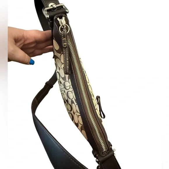 Coach Slim Duffle Convertible Purse with Leather Trim (2008) - Picture 5 of 8